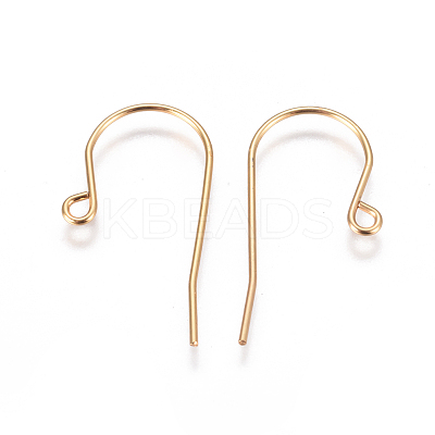 PVD Vacuum Plating 304 Stainless Steel Earring Hooks STAS-I120-26-G-1