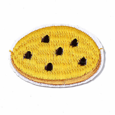 Computerized Embroidery Cloth Iron On/Sew On Patches AJEW-T005-15-1
