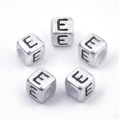 Plated Acrylic Beads PB43C9308-E-1