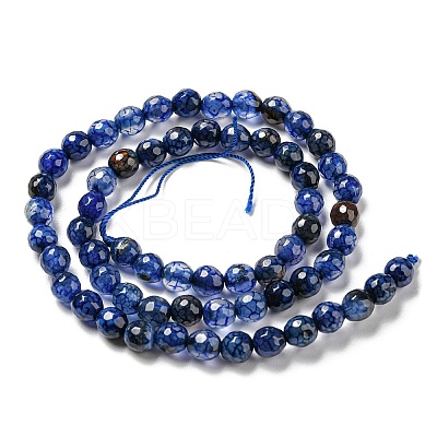 Natural Agate Beads Strands G-C082-A01-07-1
