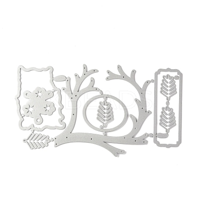 Carbon Steel Embossing Metal Cutting Dies for DIY Template DIY-D044-02-1