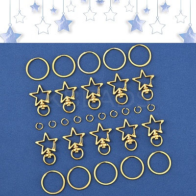 DIY Jewelry Making Findings Kits DIY-FS0008-12G-1
