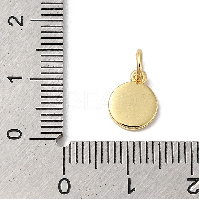 Real 18K Gold Plated Brass Enamel Charms KK-L216-001G-L03-1