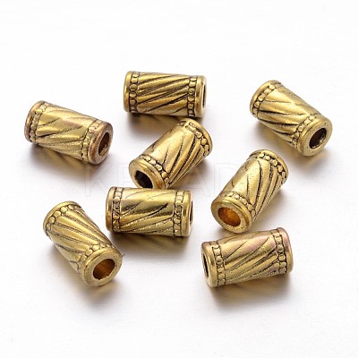Tibetan Style Alloy Beads X-GLF0336Y-1