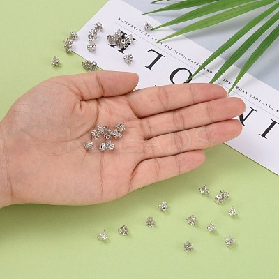 Iron Bead Caps IFIN-D042-6x4.5-P-1