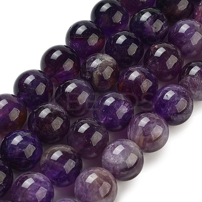 Natural Amethyst Beads Strands G-C152-01B-1
