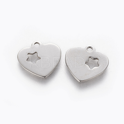 Non-Tarnish 201 Stainless Steel Charms LS-STAS-L233-038P-1