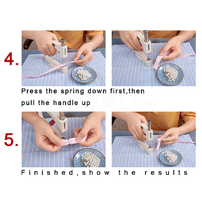 Manual Round Pearl Fixing Machine TOOL-Q022-01-1