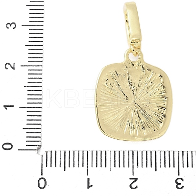 Brass Enamel Pendants KK-F886-01G-05-1