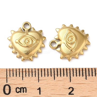 304 Stainless Steel Charms STAS-Q252-08G-1