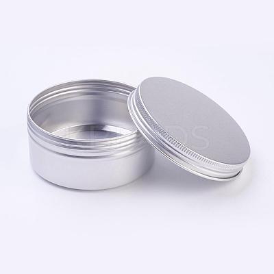 Round Aluminium Tin Cans CON-WH0010-02P-100ml-1