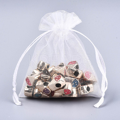 Organza Gift Bags with Drawstring OP-R016-13x18cm-04-1