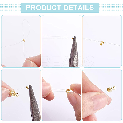 400Pcs 304 Stainless Steel Spacer Beads STAS-UN0057-70-1