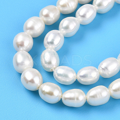Natural Cultured Freshwater Pearl Beads Strands PEAR-N012-05X-1