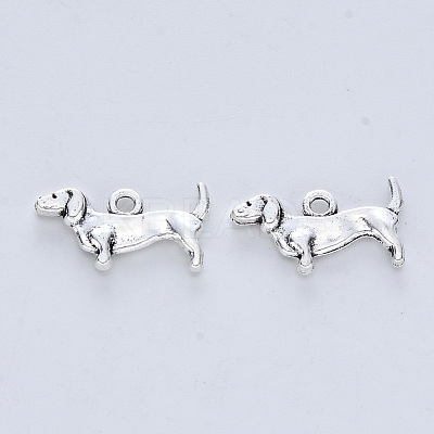 Tibetan Style Alloy Pendants X-TIBE-R316-071AS-RS-1