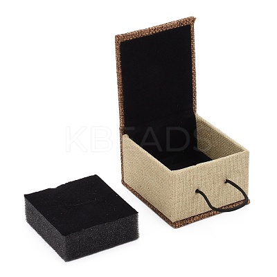 Rectangle Wooden Ring Boxes OBOX-N013-02-1
