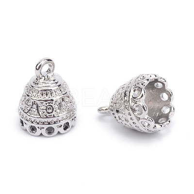 Rack Plating Alloy Pendant Bail PALLOY-Q332-30P-LF-1