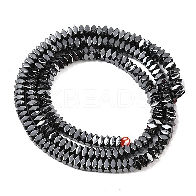 Electroplate Non-magnetic Synthetic Hematite Beads Strands G-O009-B01-1