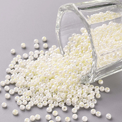 11/0 FGB Grade A Round Glass Seed Beads SEED-N001-B-0482-1