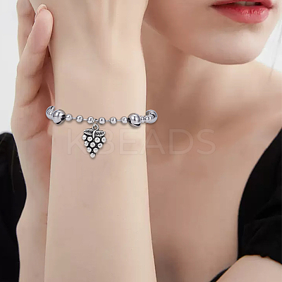 50Pcs 304 Stainless Steel Crimp Beads Covers STAS-BBC0006-73-1