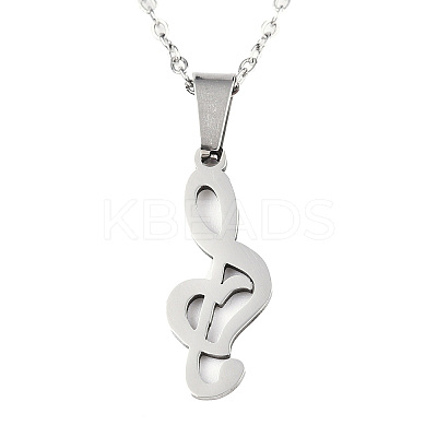 Non-Tarnish 201 Stainless Steel Pendants Necklaces LS-NJEW-S105-JN720-45-1-1