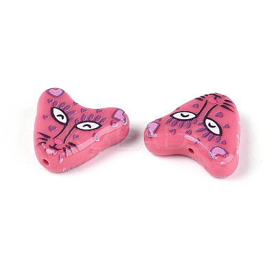 Printed Opaque Resin Beads RESI-N043-15A-1