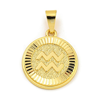 Brass Pendants KK-P263-14G-09-1