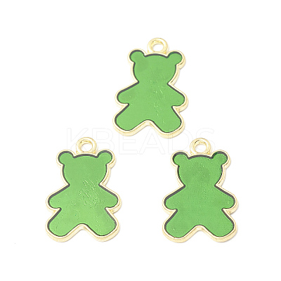 Alloy Enamel Pendants ENAM-G212-16G-02-1