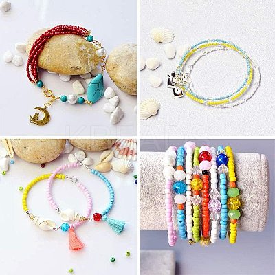 8/0 Round Glass Seed Beads SEED-PH0006-3mm-07-1