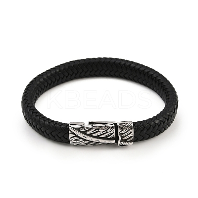 Microfiber Leather Bracelets for Men Women BJEW-H631-03AS-01-1