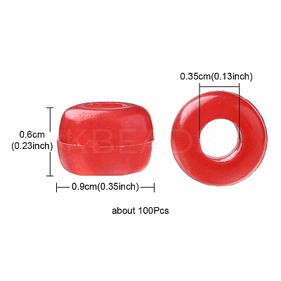 Plastic Beads KY-YW0001-34-1
