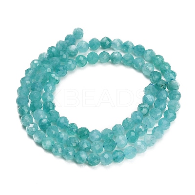 Natural Amazonite Beads Strands X-G-T152-A01-4mm-1