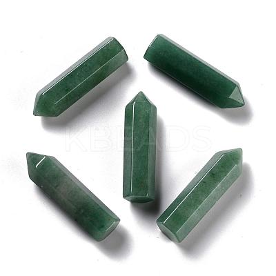 Natural Green Aventurine Pointed Beads G-G795-02-02A-1