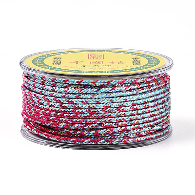 11M Braided Nylon Chinese Knot Cord WCOR-B001-2mm-13-1