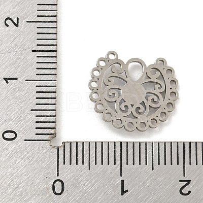 316 Surgical Stainless Steel Enamel Charms STAS-M073-36P-1