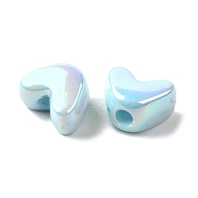 UV Plating Opaque Acrylic Beads MACR-F083-12E-1