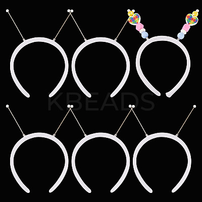Cloth and Plastic Hair Bands OHAR-TAC0020-01G-1