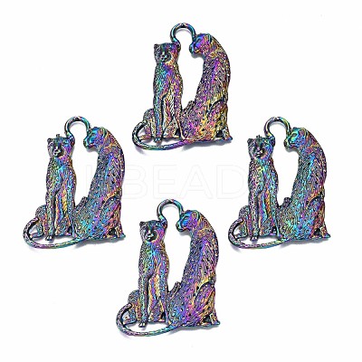 Alloy Big Pendant Rhinestone Settings PALLOY-N163-132-NR-1