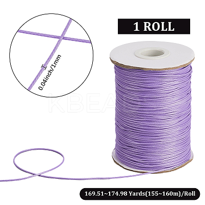 1 Roll Eco-Friendly Korean Waxed Polyester Cord YC-SP0001-03H-1