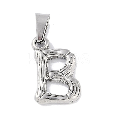 Non-Tarnish 304 Stainless Steel Pendants STAS-F235-01P-B-1