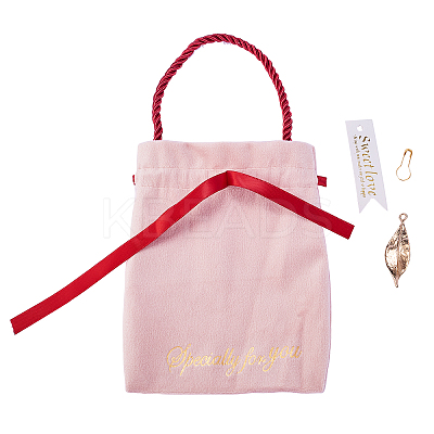 Velvet Jewelry Drawstring Gift Bags TP-CJC0001-007B-1