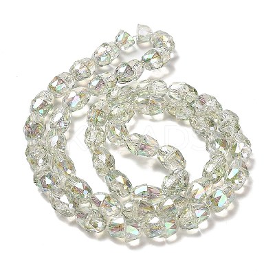 Transparent Glass Beads Strands EGLA-D030-03C-1