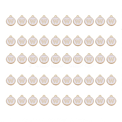 Golden Plated Alloy Charms ENAM-SZ0001-25A-W-1