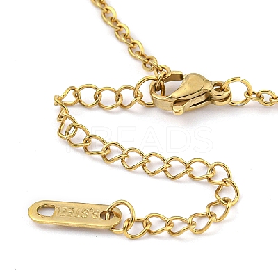 304 Stainless Steel Cable Chains Bracelet Making LS-AJEW-P119-01G-1