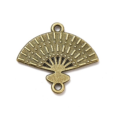 Tibetan Style Alloy Connector Charms PALLOY-M198-29AB-1