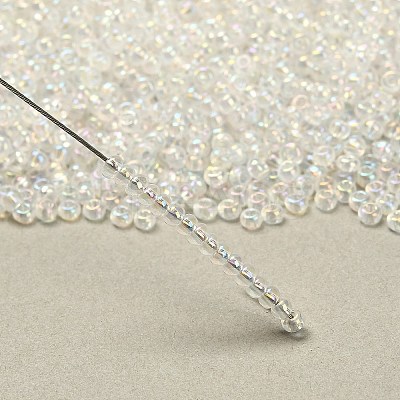 12/0 Grade A Round Glass Seed Beads SEED-Q010-F533-1