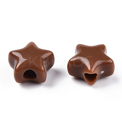 Opaque Acrylic Beads X-MACR-T047-01-01-1