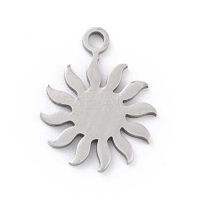 Non-Tarnish 201 Stainless Steel Pendants STAS-K003-10P-1