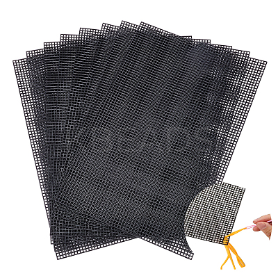 Plastic Mesh Canvas Sheet DIY-WH0030-58-1