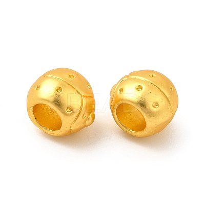 Rack Plating Alloy European Beads PALLOY-F287-56MG-1